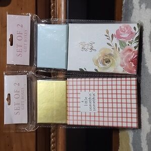 Gift Card Boxes 2 pk set
